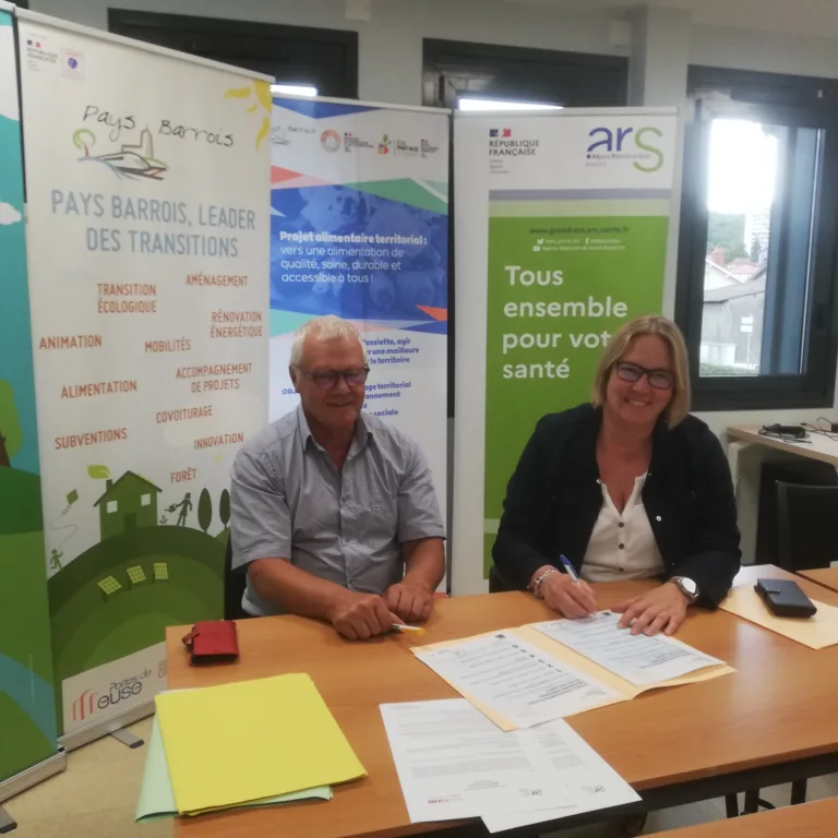 Réunion sur des projets de transition